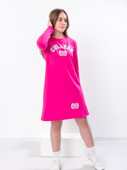Платье мини Носи своє модель 6004-036-33-1-malinovij-koral — фото - INTERTOP