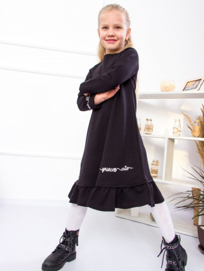 Платье миди Носи своє модель 6004-057-33-2-chornij — фото - INTERTOP