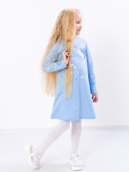 Платье мини Носи своє модель 6004-1-blakitnij — фото - INTERTOP