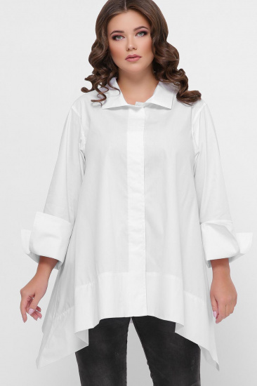 Рубашка с длинным рукавом CARICA модель 601013 — фото 3 - INTERTOP