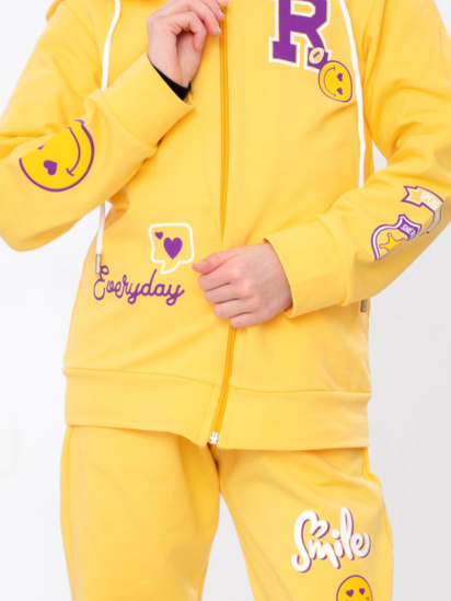 Спортивный костюм Носи своє модель 6018-057-33-3-svtlo-psochnij-smajl — фото 4 - INTERTOP