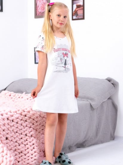 Нічна сорочка Носи своє модель 6019-002-33-1-princeska-molochnij — фото - INTERTOP