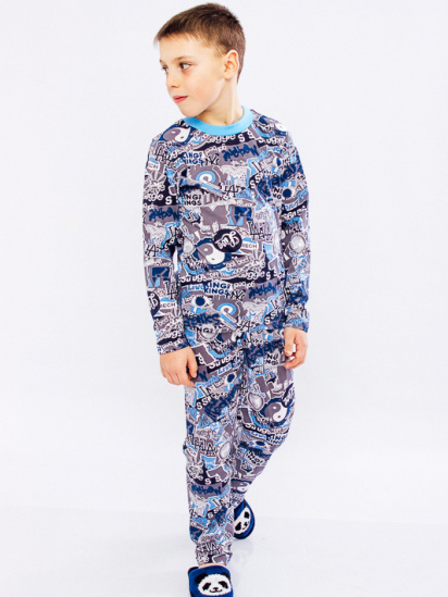 Пижама Носи своє модель 6076-002-4-nadpisi-srij — фото - INTERTOP