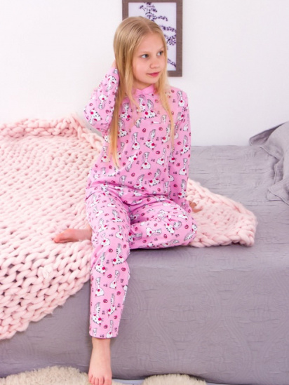 Пижама Носи своє модель 6077-002-5-kicq-na-rozhevomu — фото 3 - INTERTOP