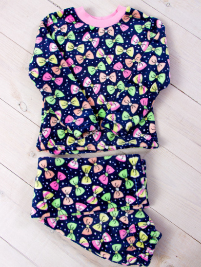 Пижама Носи своє модель 6079-035-5-1-bantiki-chornilxno-sinj — фото - INTERTOP
