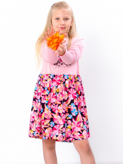 Платье миди Носи своє модель 6117-002-33-parasolxki-koral — фото - INTERTOP