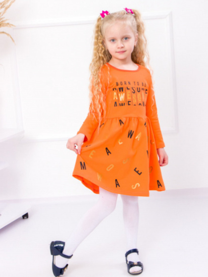 Платье мини Носи своє модель 6117-023-33-pomaranchevij — фото - INTERTOP