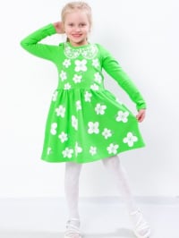 Зелёный - Платье мини Носи своє
