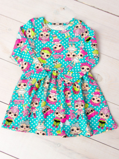 Платье мини Носи своє модель 6117-043-lola-mentol — фото - INTERTOP