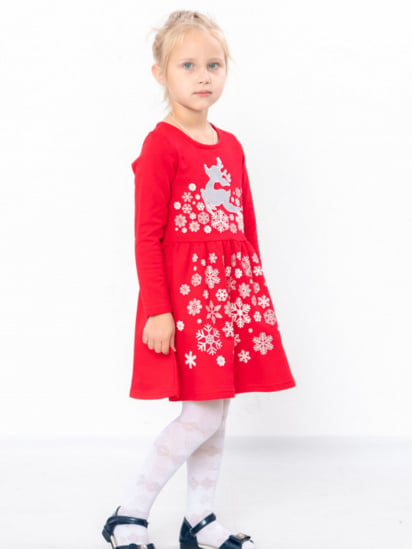 Платье мини Носи своє модель 6117-1-chervonij-snzhinki — фото - INTERTOP
