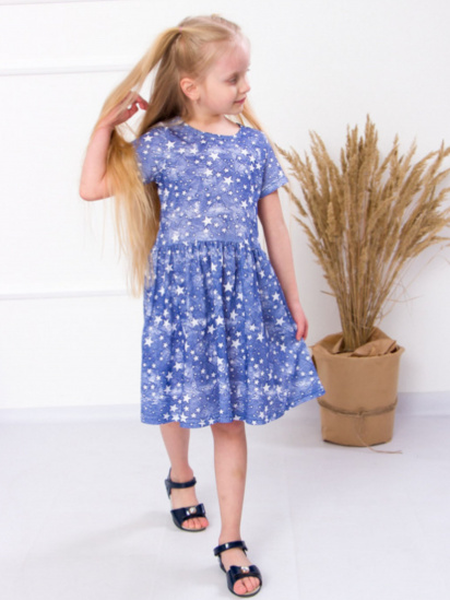 Платье мини Носи своє модель 6118-002-zrki-dzhins — фото - INTERTOP