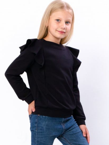 Блуза Носи своє модель 6162-057-chornilxno-sinj — фото - INTERTOP