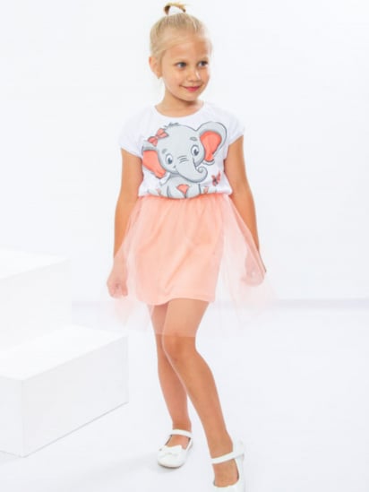Платье мини Носи своє модель 618936-slonik-persik — фото - INTERTOP