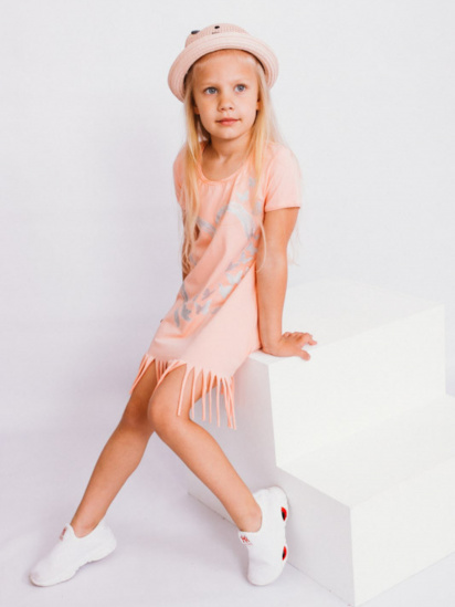 Сукня-футболка Носи своє модель 6192-036-33-persik — фото - INTERTOP