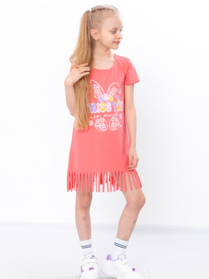 Сукня-футболка Носи своє модель 6192-036-33-pomaranchevij-koral — фото - INTERTOP