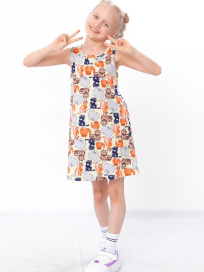 Платье мини Носи своє модель 6205-002-koti-svtlo-zhovtij — фото - INTERTOP