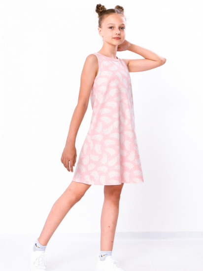 Платье мини Носи своє модель 6205-043-1-listochki-sakura — фото - INTERTOP