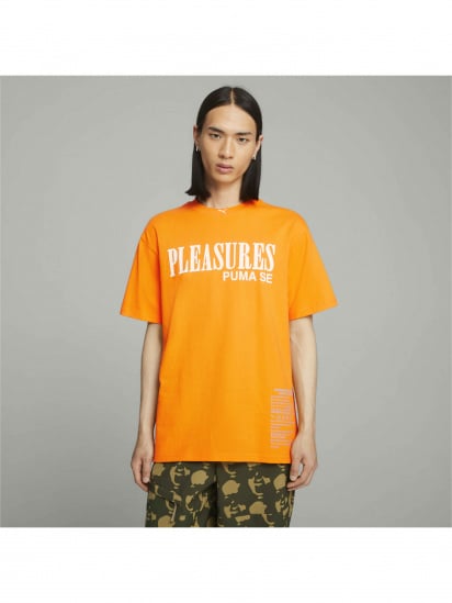 Футболка PUMA x Pleasures Typo Tee модель 620878 — фото 3 - INTERTOP