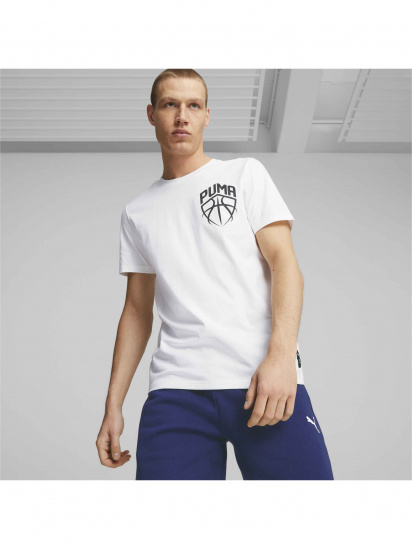 Футболка спортивная PUMA Blueprint Graphic Tee 1 модель 622081 — фото 3 - INTERTOP