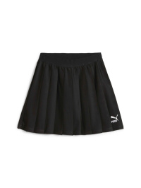 Чорний - Спідниця міні PUMA Classics Pleated Skirt