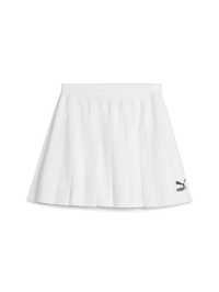 Белый - Юбка мини PUMA Classics Pleated Skirt