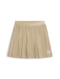 Бежевый - Юбка мини PUMA Classics Pleated Skirt