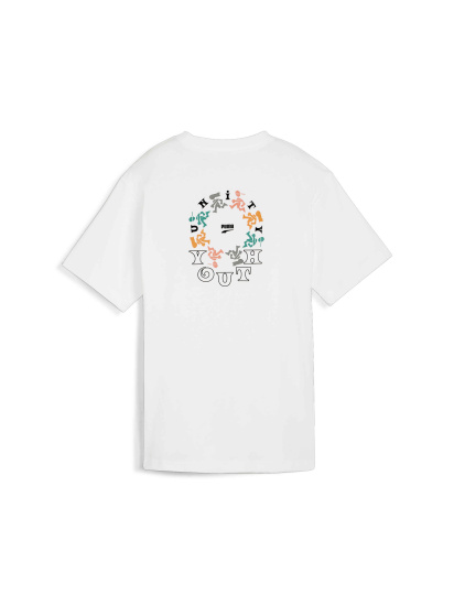 Футболка PUMA Downtown Relaxed Graphic Tee модель 624359 — фото - INTERTOP