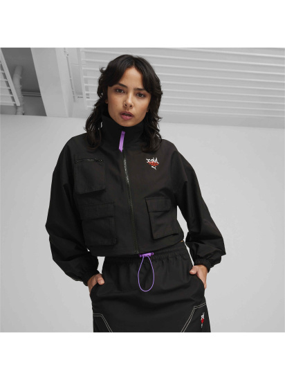 Вітровка PUMA x X-girl Woven Jacket модель 624709 — фото 3 - INTERTOP