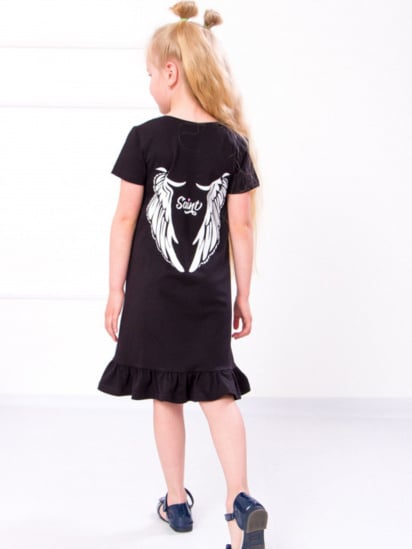 Платье-футболка Носи своє модель 6255-036-33-chornij — фото - INTERTOP