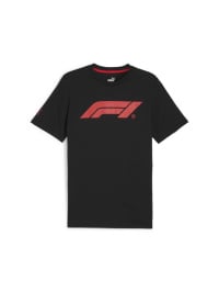 Чорний - Футболка спортивна PUMA F1 Ess Logo Tee