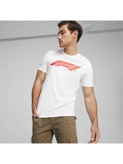 Футболка спортивна PUMA F1 Ess Logo Tee модель 625851 — фото 3 - INTERTOP