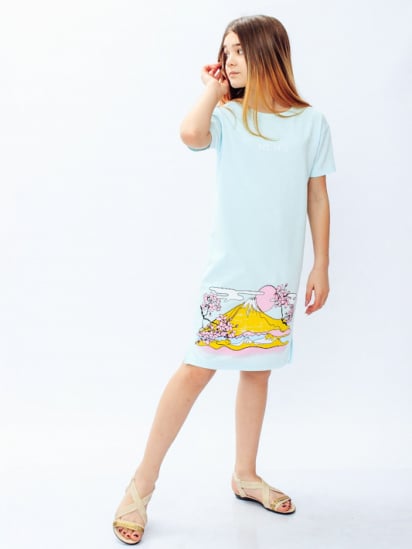 Платье-футболка Носи своє модель 6260-057-33-blakitnij — фото - INTERTOP