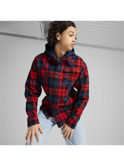 Рубашка PUMA Pl Statement Flanel Shirt модель 626364 — фото 3 - INTERTOP