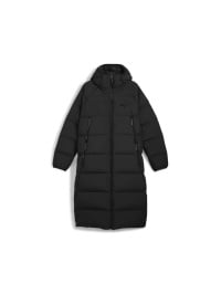 Чёрный - Пуховик PUMA Long Hooded Down Coat