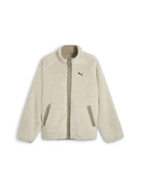 Белый - Демисезонная куртка PUMA Reversible Sherpa Jacket