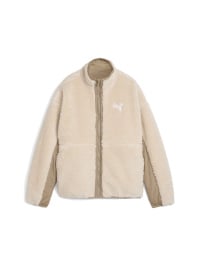 Бежевый - Демисезонная куртка PUMA Reversible Sherpa Jacket