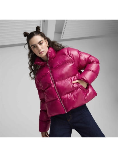 Демисезонная куртка PUMA Shiny Puffer Jacket модель 626514 — фото 3 - INTERTOP