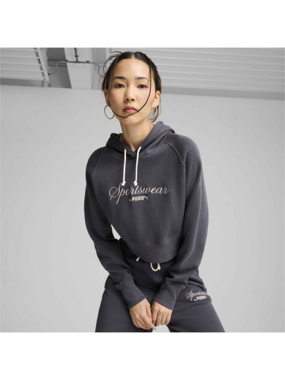 Худи PUMA Classics+ Relaxed Hoodie модель 626559 — фото 3 - INTERTOP