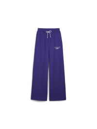 Синий - Брюки палаццо PUMA Classics+ Relaxed Sweatpants