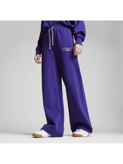 Штани палаццо PUMA Classics+ Relaxed Sweatpants модель 626568 — фото 3 - INTERTOP