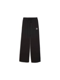 Чорний - Штани спортивні PUMA Classics Ribbed Relaxed Pant