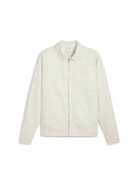 Белый - Куртка-рубашка PUMA Mmq Zip Overshirt