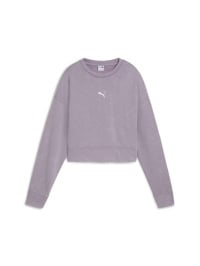 Фиолетовый - Свитшот PUMA Dare To Relaxed Washed Crew