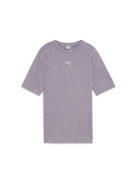 Фиолетовый - Футболка PUMA Dare To Relaxed Washed Tee