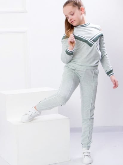 Спортивний костюм Носи своє модель 6273-057-zelenij-melanzh — фото - INTERTOP