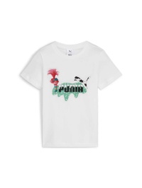 Белый - Футболка PUMA x Trolls Tee