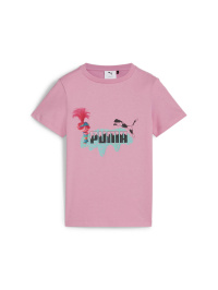 Розовый - Футболка PUMA x Trolls Tee