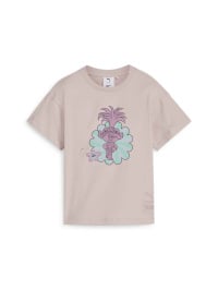 Розовый - Футболка PUMA x Trolls Graphic Tee