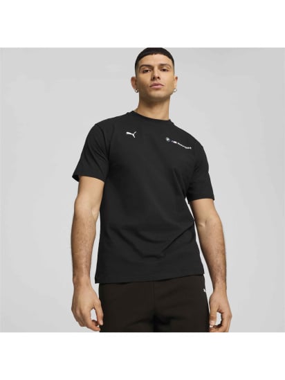 Футболка спортивная PUMA Bmw Mms New Ess Logo Tee модель 627506 — фото 3 - INTERTOP