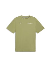 Зелёный - Футболка спортивная PUMA Bmw Mms New Ess Logo Tee